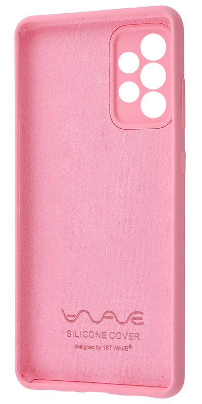 Чохол для Samsung Galaxy A72 WAVE Full Silicone Cover (light pink) фото
