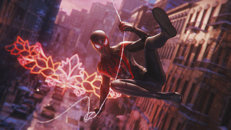 Диск Marvel Spider-Man Miles Morales (Blu-ray) для PS4 фото