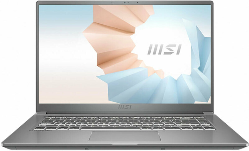 Ноутбук MSI Modern 15 Silver (M15A10M-496XUA) фото