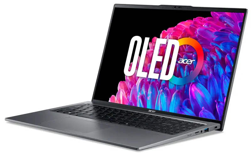 Ноутбук Acer Swift Go 16 SFG16-72-59UA Steel Gray (NX.KY9EU.001) фото