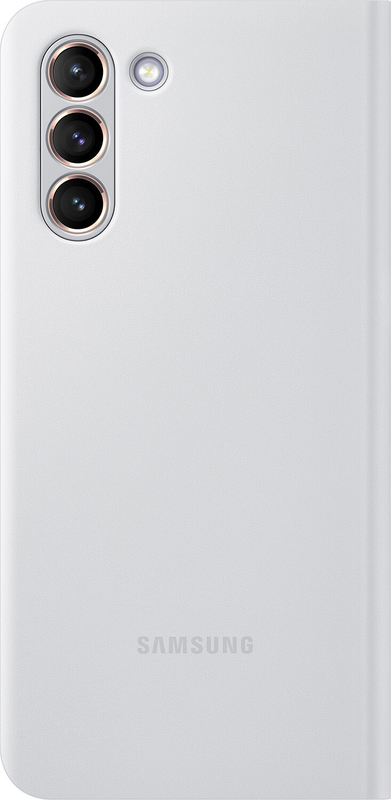 Чохол Samsung Smart LED View Cover (Light Gray) EF-NG996PJEGRU для Samsung Galaxy S21 Plus фото