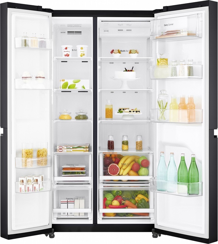 Side-by-side холодильник LG GC-B247SBDC - фото - №5