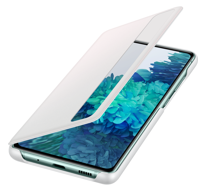 Чохол Samsung Smart Clear View Cover (White) EF-ZG780CWEGRU для Samsung S20 FE фото