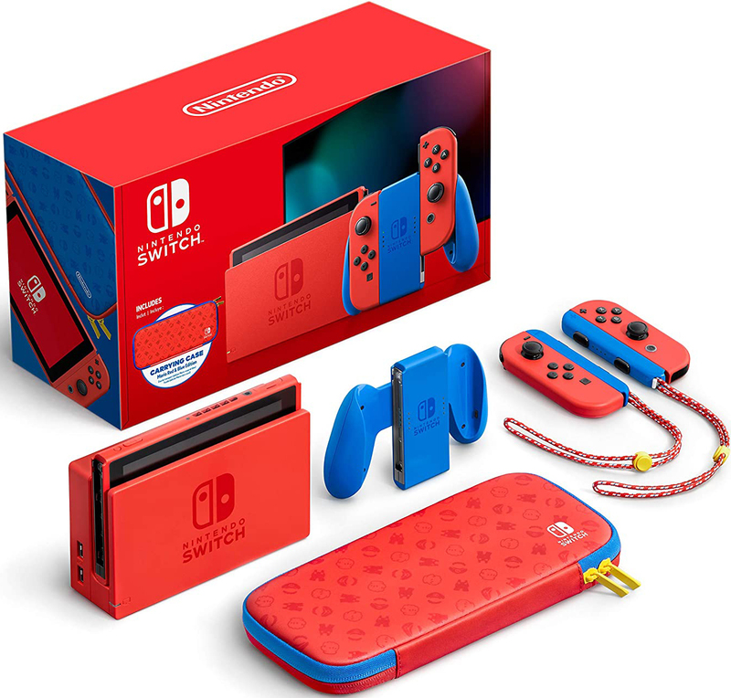 Игровая консоль Nintendo Switch Mario Red & Blue Edition фото