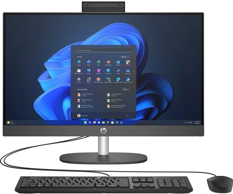 Моноблок HP ProOne 240 G10 Black (B6YM1ET) - фото - №0