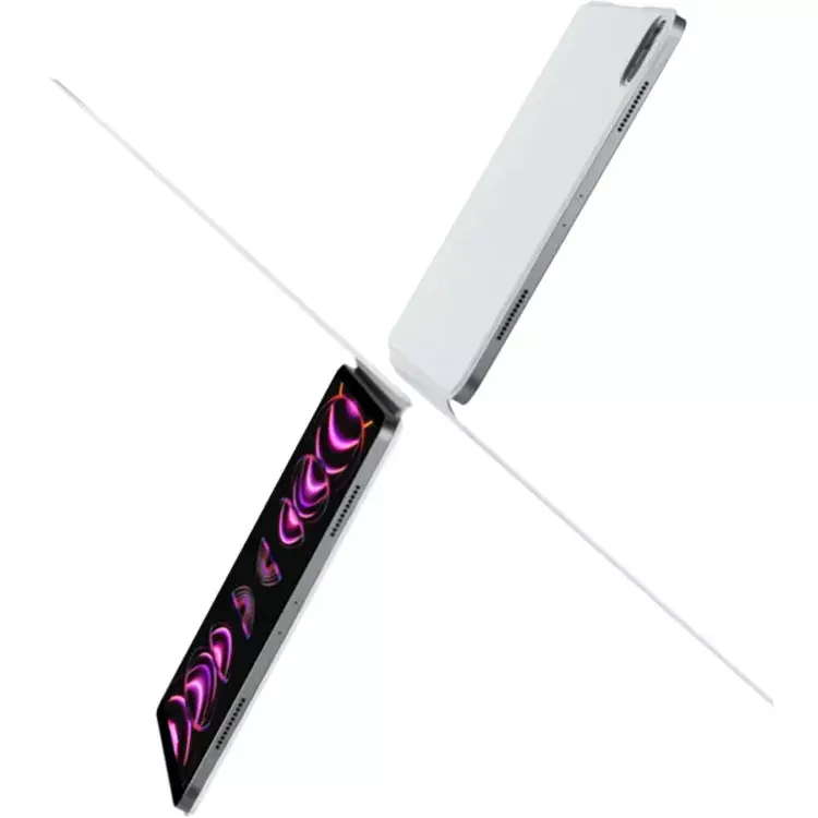 Чохол для iPad Pro 12.9" (6th/5th Gen) Pitaka MagEZ Case Folio 2 White (FOL2304) - фото - №1