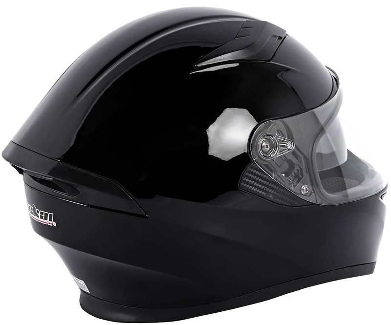 Шлем интеграл Jiekai JK316 Bright Black (Size M) фото