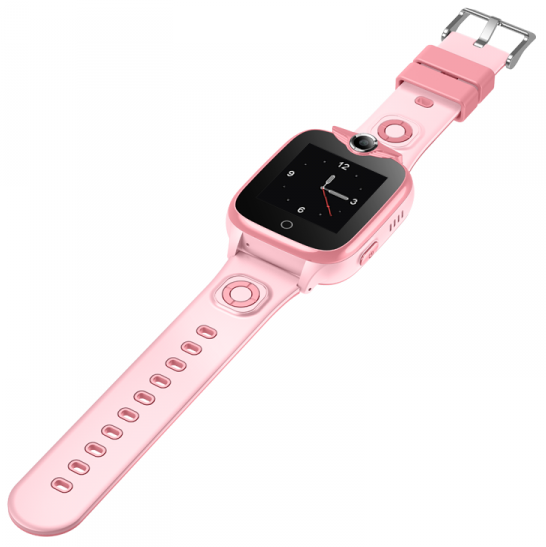 Детские часы-телефон с GPS трекером GOGPS K16W (Pink) фото