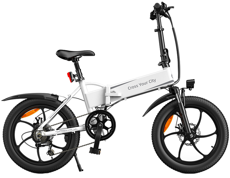 Електровелосипед ADO A20 (White) 360 Wh - фото - №0