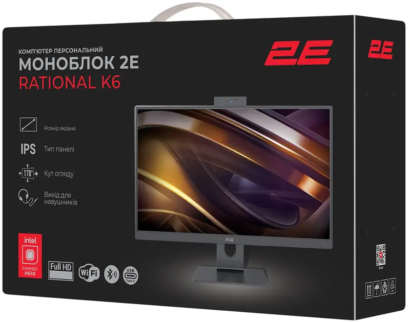 Моноблок 2E Rational K6 Black (2E-K6.0004) фото