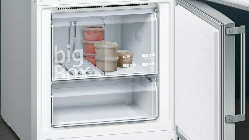 Двокамерний холодильник Siemens KG56NHI306 фото