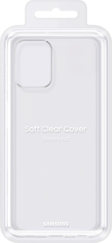 Чохол Samsung для Galaxy A22/M32 Soft Clear Cover (Transparent) EF-QA225TTEGRU фото