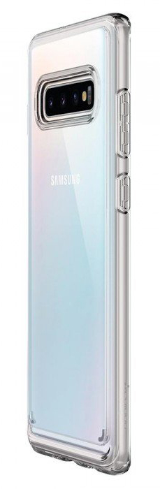 Чохол Spigen Ultra Hybrid (Crystal Clear) 606CS25766 для Samsung Galaxy S10 Plus фото