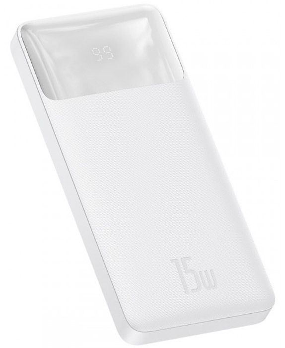 Портативна батарея Baseus Bipow 10000mAh 15W (White) PPDML-I02 фото