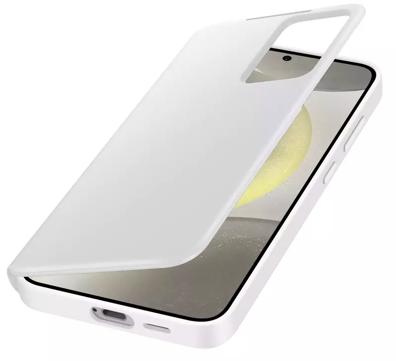 Чохол для Samsung Galaxy S24 Smart View Wallet Case White (EF-ZS921CWEGWW) фото