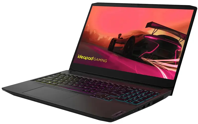Ноутбук Lenovo IdeaPad Gaming 3 15ACH6 Shadow Black (82K202BMRA) фото