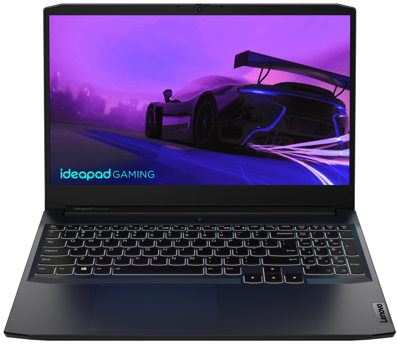Ноутбук Lenovo IdeaPad Gaming 3 15IHU6 Shadow Black (82K101H3RA) фото