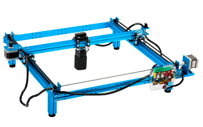 Робот Makeblock LaserBot (Blue) 90105 - фото - №1