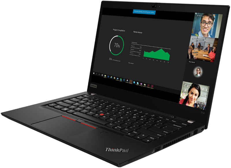 Ноутбук Lenovo ThinkPad T14 Gen 3 Thunder Black (21AH007TRA) - фото - №1