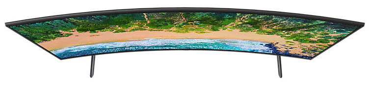 Samsung 55" 4K Curved Smart TV (UE55NU7300UXUA) фото