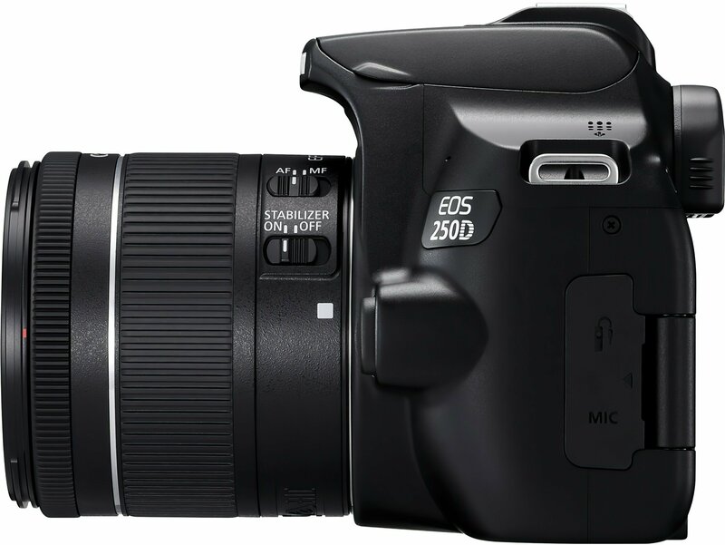 Фотоапарат Canon EOS 250D 18-55 IS STM Black (3454C007) фото