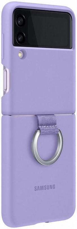 Чохол для Samsung Flip3 Silicone Cover with Ring (Lavender) EF-PF711TVEGRU фото