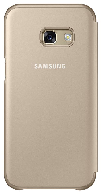 Чехол-книжка Samsung Neon Flip для Galaxy A5 2017 (золото) фото