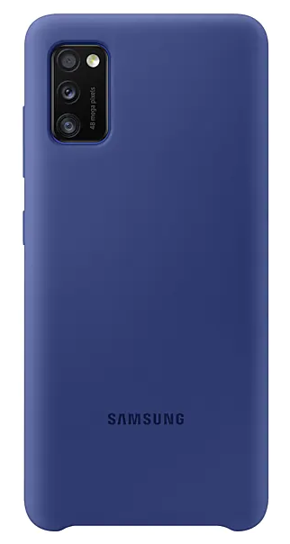 Чохол Samsung Silicone Cover (Blue) EF-PA415TLEGRU для Samsung Galaxy A41 фото