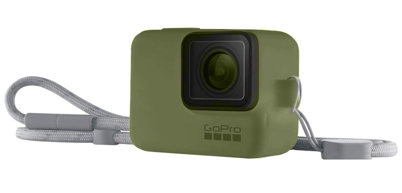 Силіконовий чохол з ремінцем GoPro Sleeve & Lanyard (Turtle Green) ACSST-008 фото