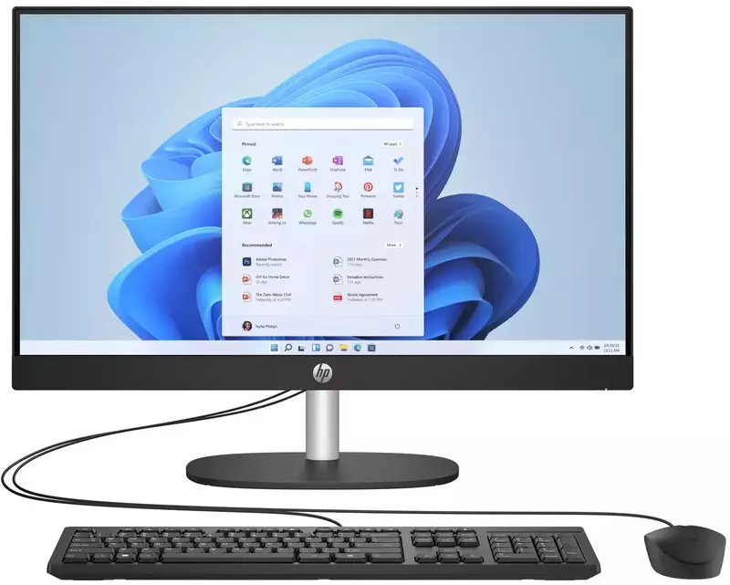 Моноблок HP AiO 24-cr0005ua Jet Black(9C9G7EA) фото