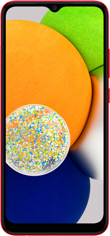 Samsung Galaxy A03 2022 A035F 3/32GB Red (SM-A035FZRDSEK) фото