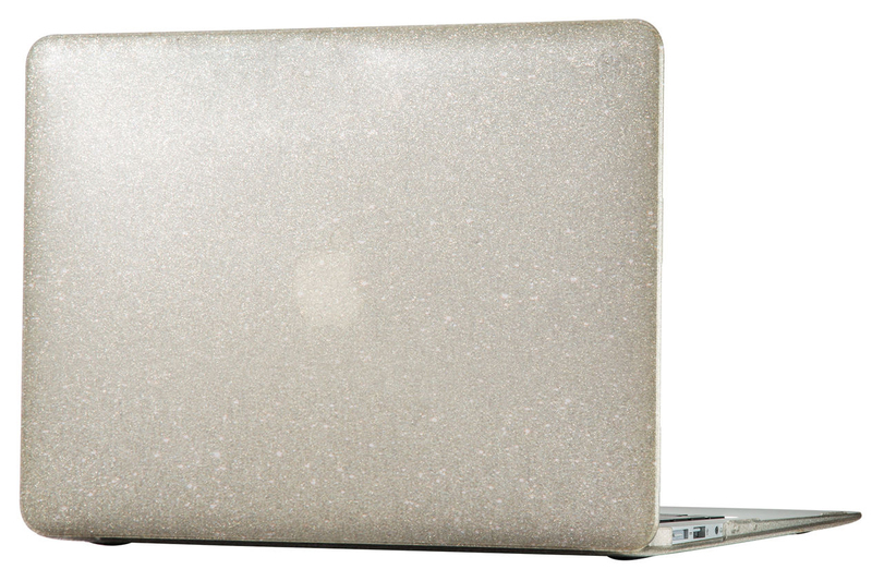 Чехол-накладка Speck Smartshell Glitter для MacBook Air 13" (Clear Gold) SP-86370-5636 фото