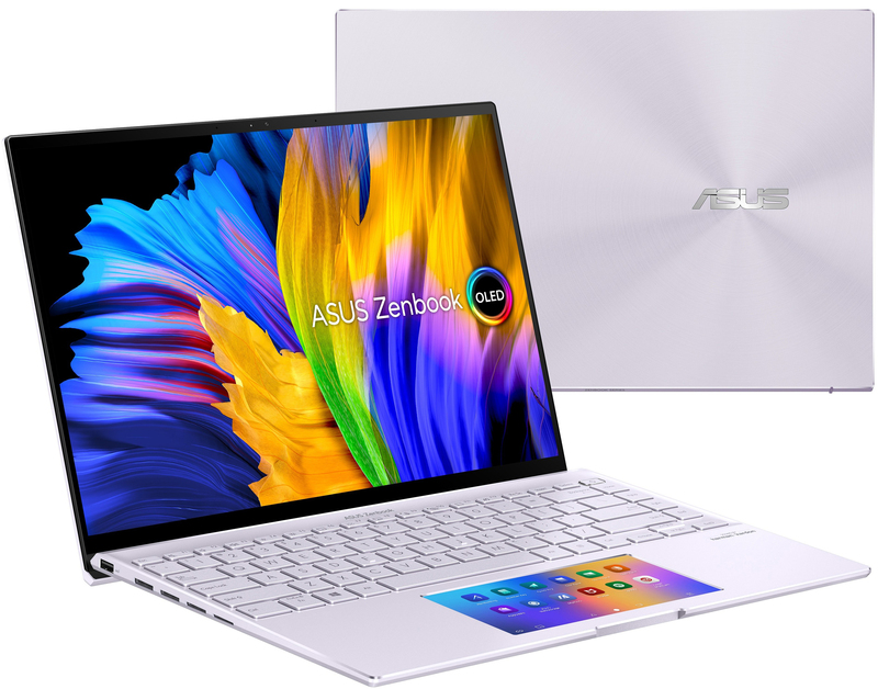 Ноутбук Asus ZenBook 14X OLED UX5400EG-KN129 Lilac Mist (90NB0T84-M000C0) фото