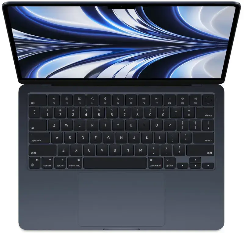 Б/В Apple MacBook Air M2 Chip 13" 8/256GB Midnight MLY33 2022 (Це Топ) - фото - №1