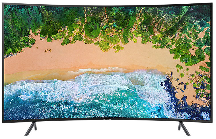 Samsung 55" 4K Curved Smart TV (UE55NU7300UXUA) фото