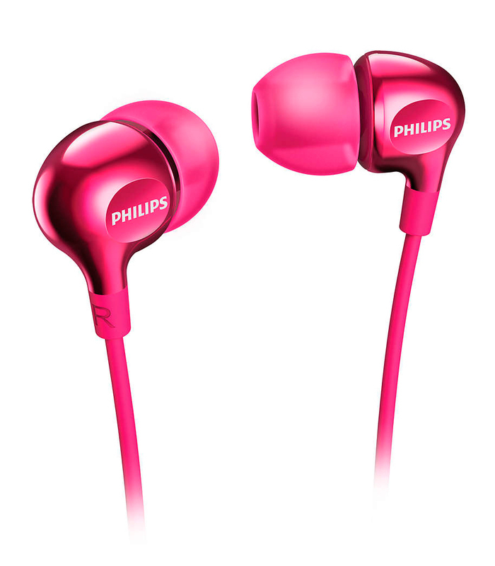 Навушники Philips SHE3705PK / 00 (рожеві) фото