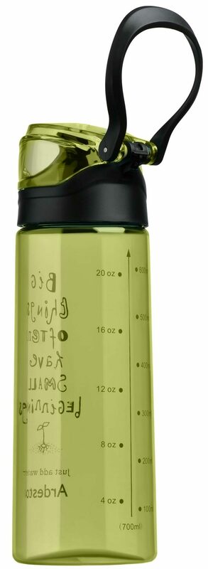 Бутылка для воды Ardesto Big things 700 мл (Green) AR2206PG фото