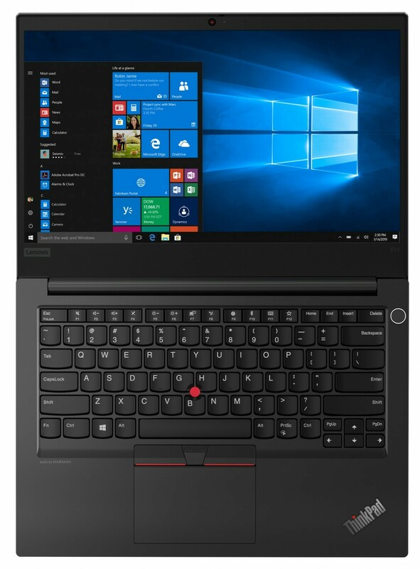 Ноутбук Lenovo ThinkPad E14 Black (20RA001BRT) фото