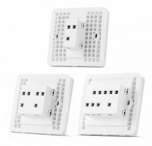 Умный выключатель Yeelight Flex Switch 16A White (Two buttons) (YLKG13YL) фото