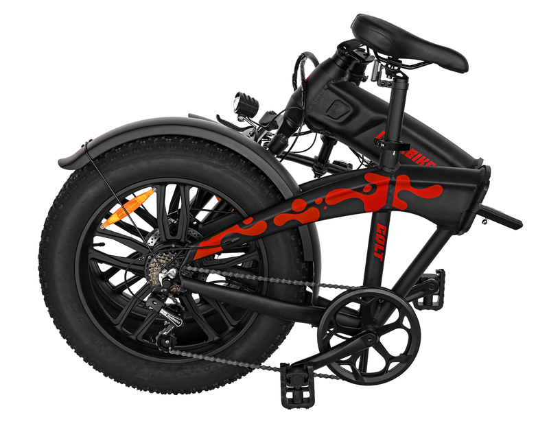 Электровелосипед Like.Bike Colt (Black/Red) 280 Wh фото