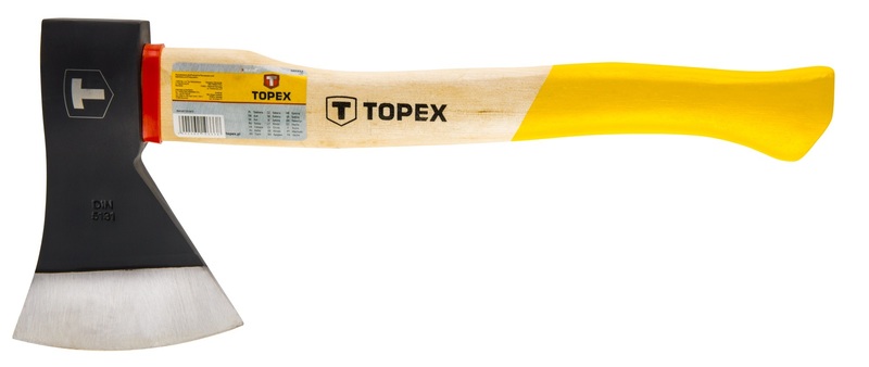 Сокира TOPEX 600 г дерев'яна рукоятка 05A136 фото