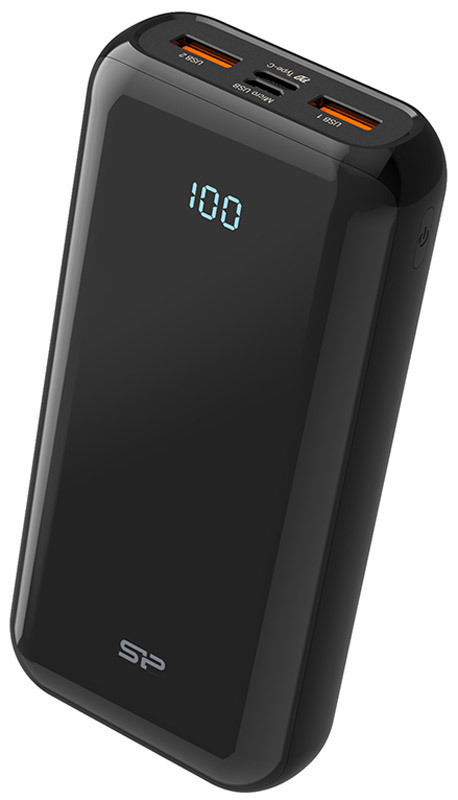 Портативная батарея SiliconPower QS28 20 000mAh PD+QC3.0 18W (Black) SP20KMAPBKQS280K фото