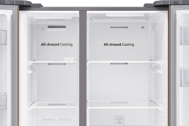 Side-by-side холодильник Samsung RS61R5001F8/UA - фото - №6