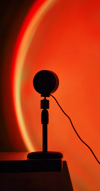 Проекційний світильник SunSet Lamp Lovely Stream RGB (32600) фото