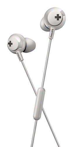 Навушники Philips SHE4305WT/00 з мікрофоном (Білі) фото
