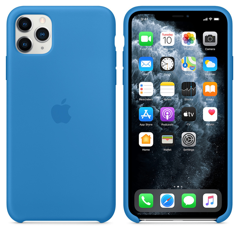 Чохол Apple Silicone Case (Surf Blue) для iPhone 11 Pro фото