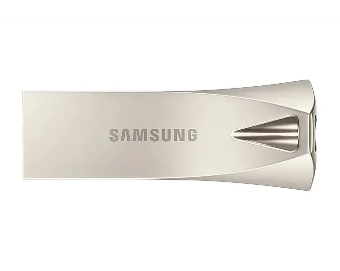 USB-Flash Samsung 256GB USB 3.1 Type-A Bar Plus Сріблий - фото - №1