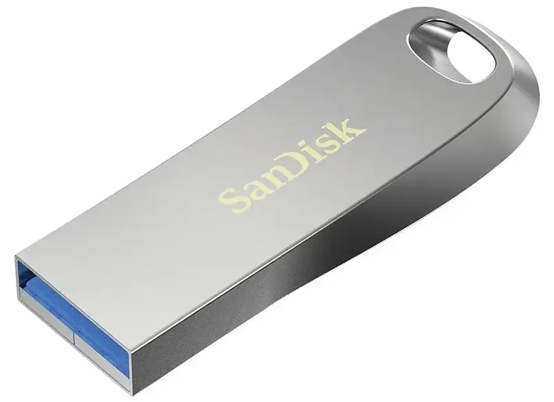 USB-Flash SanDisk 128GB USB 3.1 Type-A Ultra Luxe Срібний - фото - №1