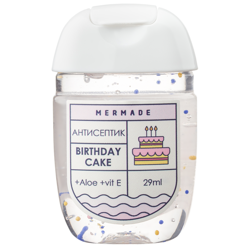 Санитайзер для рук Mermade - Birthday Cake 29 ml MR0011 фото