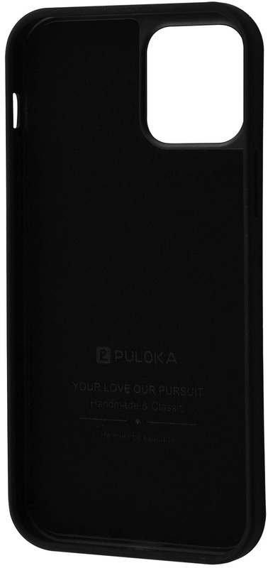 Чохол PULOKA Macaroon для iPhone 13 Pro (Black) фото